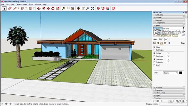 sketchup styles library